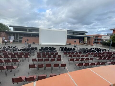 [Retour en images] Cinéma en plein air à Aussonne