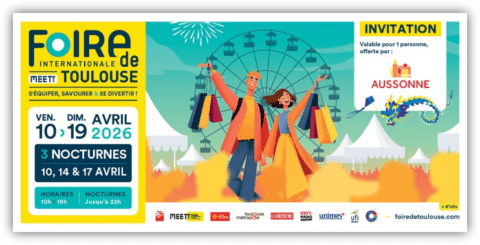Places pour la Foire Internationale de Toulouse