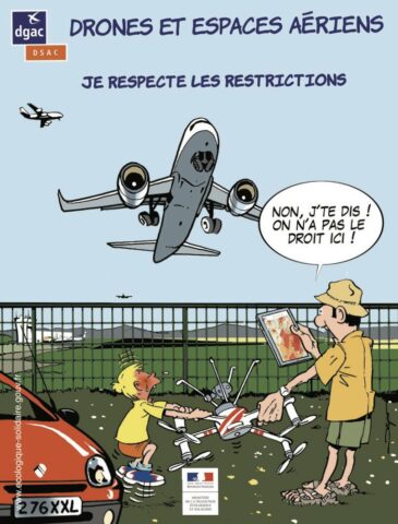 Survol de drones en agglomération et à proximité des aéroports : ce qu’il faut savoir