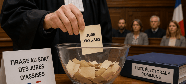 Tirage au sort des jurés d&rsquo;assises