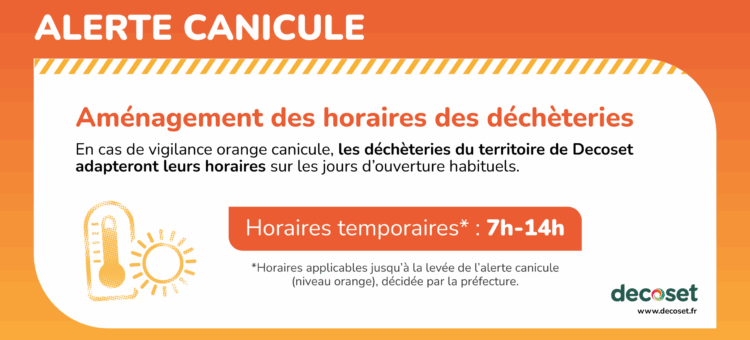 alerte canicule Decoset